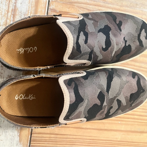 OluKai Shoes - OluKai Women’s Camo Slip-On Loafers
